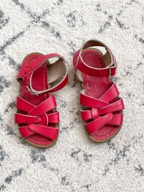 Red Salt Water Sandals